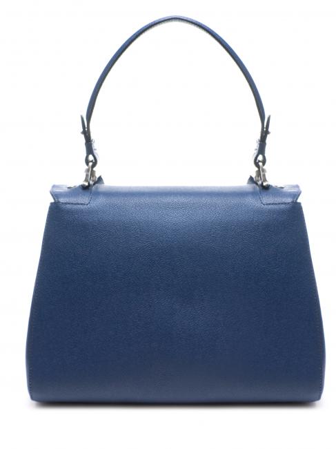 Borsa a cartelletta con tracolla  blu arge inv - Genți femei