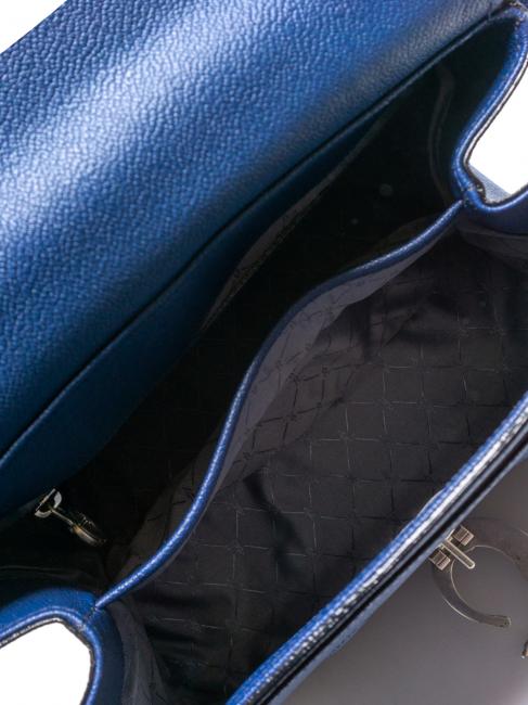 Borsa a cartelletta con tracolla  blu arge inv - Genți femei