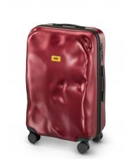 CRASH BAGGAGE ICON Troller de mărime medie roșu metal - Trolere rigide - 5