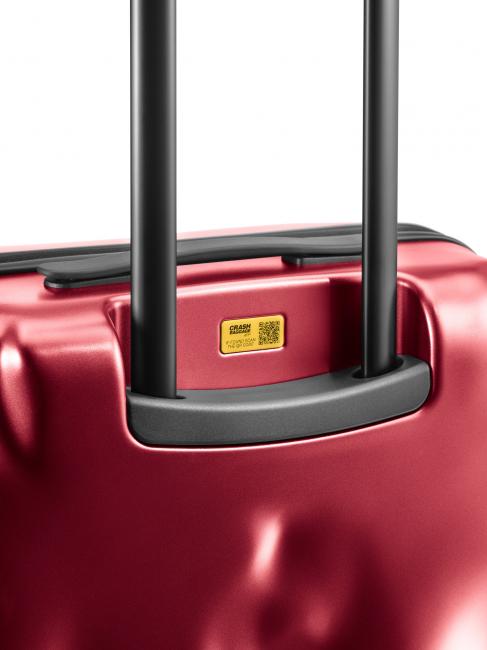 ICON Troller de mărime medie roșu metal - Trolere rigide