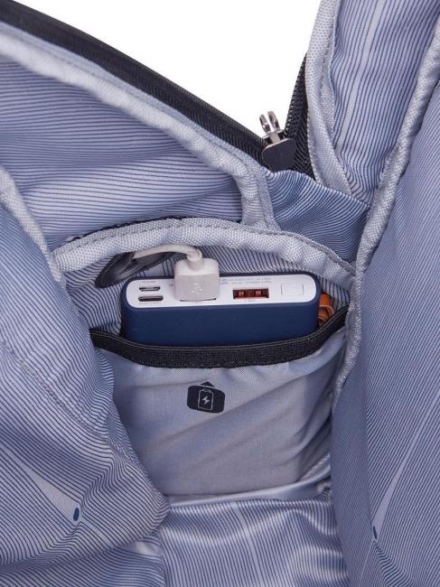 PARVIS PLUS Rucsac impermeabil cu doua compartimente, suport pentru pc de 15,6". GRI - Rucsacuri pentru laptop