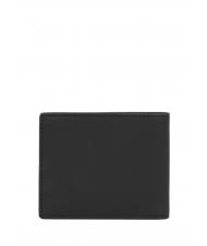 TOMMY HILFIGER TH COMMUTER Portofel de piele negru - Portofele bărbați - 3