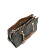 POLLINI Tapiro Geantă de mână, cu curea de umăr negru maro - Genți femei - 3