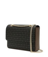 POLLINI Patrimoniul clasic Geantă de umăr negru de bronz - Genți femei - 2