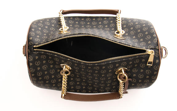 Tapiro Geantă de mână, cu curea de umăr negru maro - Genți femei