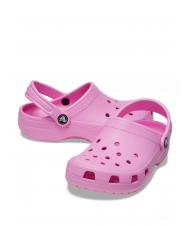 CROCS CLASSIC CLOG KIDS Sandale sabot roz taffy - Pantofi pentru bebeluși - 4