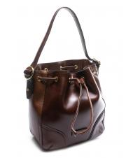 THE BRIDGE MATILDE Geantă găleată din piele - Genți femei