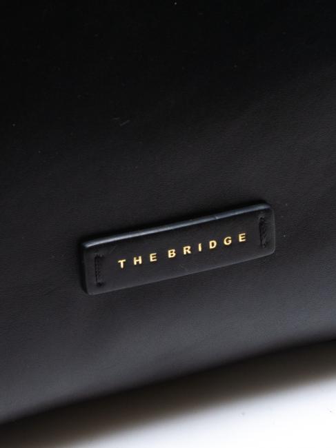 MATILDE Geanta de cumparaturi din piele Negru de aur - Genți femei