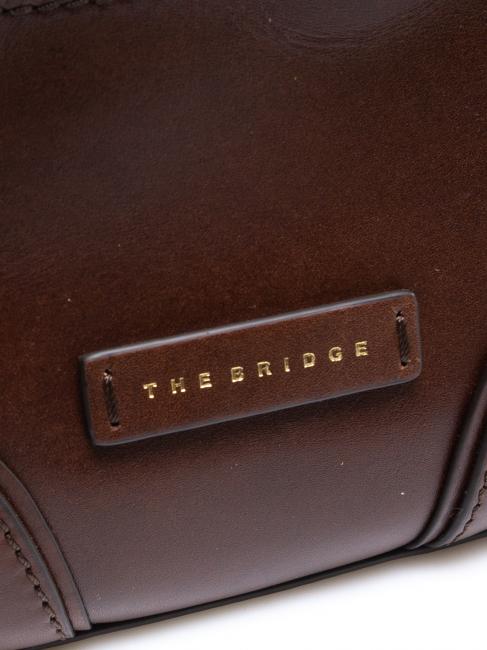 MATILDE Geanta mini de umar din piele BROWN - Genți femei