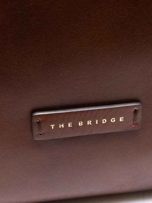 MATILDE Geanta de cumparaturi din piele BROWN - Genți femei