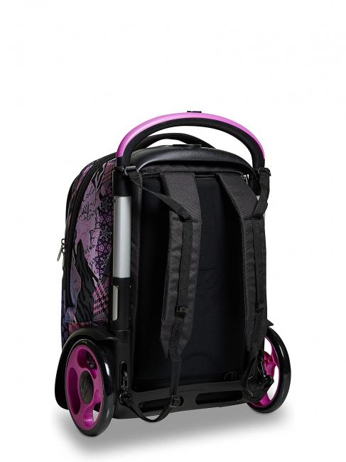TYRE ROSEGROWE GIRL Rucsac troler detasabil negru - Rucsacuri cu role