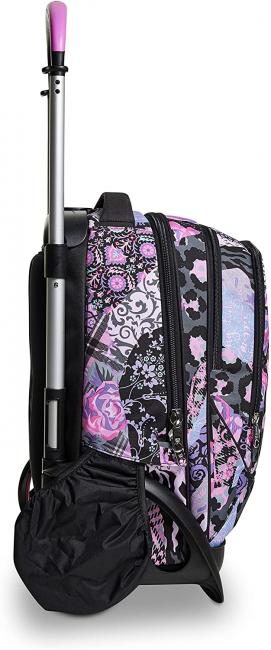 TYRE ROSEGROWE GIRL Rucsac troler detasabil negru - Rucsacuri cu role