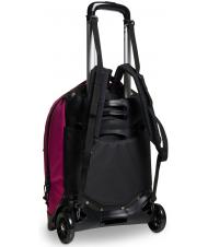 INVICTA NEW WAY NEW PLUG Plain Rucsac troler, detasabil festival fucsia - Rucsacuri cu role - 3