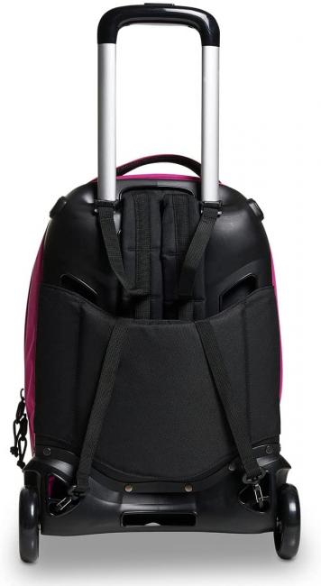 NEW WAY NEW PLUG Plain Rucsac troler, detasabil festival fucsia - Rucsacuri cu role