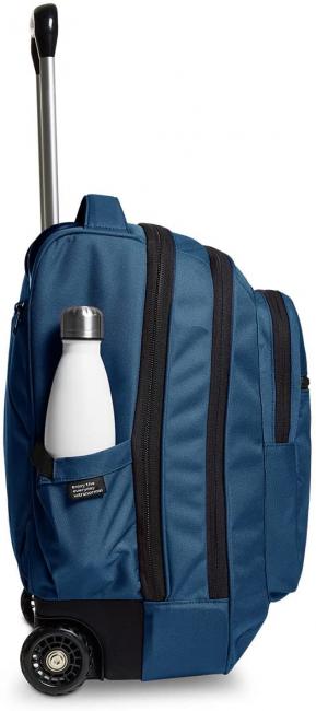 NEW WAY NEW BUMP Plain Rucsac cu troller 2 &icirc;n 1 ocean luminat de lună - Rucsacuri cu role