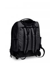 INVICTA NEW WAY NEW BUMP Plain Rucsac cu troller 2 &icirc;n 1 negru - Rucsacuri cu role - 2