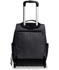 INVICTA NEW WAY NEW BUMP Plain Rucsac cu troller 2 &icirc;n 1 negru - Rucsacuri cu role - 4