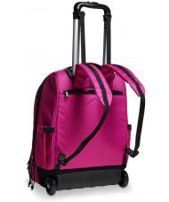 INVICTA NEW WAY NEW BUMP Plain Rucsac cu troller 2 în 1 festival fucsia - Rucsacuri cu role - 3