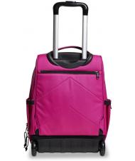INVICTA NEW WAY NEW BUMP Plain Rucsac cu troller 2 în 1 festival fucsia - Rucsacuri cu role - 4