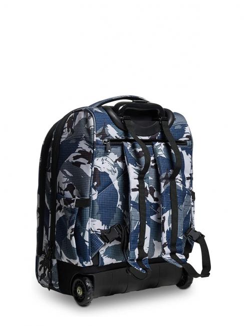 NEW WAY NEW BUMP Fantasy Rucsac cu troller 2 &icirc;n 1 albastru camo militar - Rucsacuri cu role