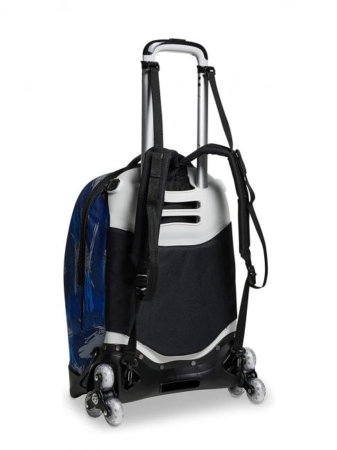 7.1 JACK Crafter Boy Rucsac troler cu roata tripla, detasabil Bluedeep - Rucsacuri cu role