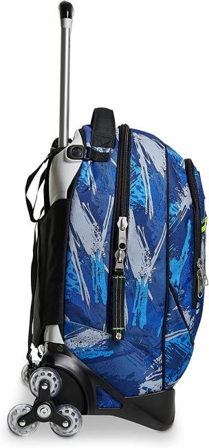 7.1 JACK Crafter Boy Rucsac troler cu roata tripla, detasabil Bluedeep - Rucsacuri cu role