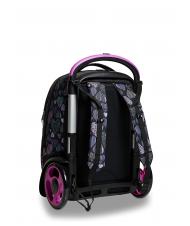 SEVEN 7.1 TYRE Patchyheart Girl Rucsac Troler detasabil negru - Rucsacuri cu role - 2