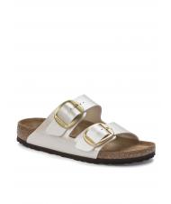 BIRKENSTOCK ARIZONA BIG BUCKLE Sandale papuci alb perlat grațios - Pantofi femei - 2