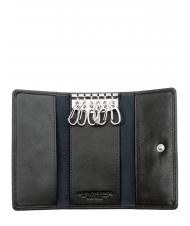 SPALDING WASHINGTON Husa pentru chei din piele negru - Portchei - 2