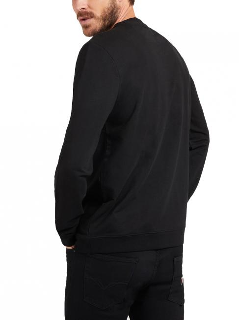 AUDLEY Hanorac cu logo triunghi jetbla - hanorace