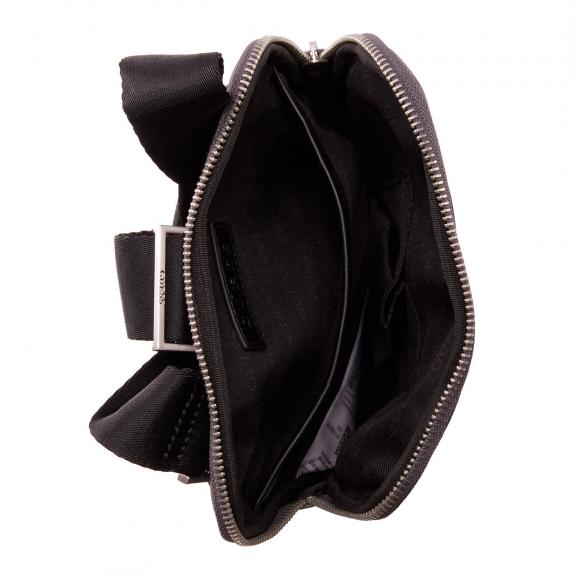 VEZZOLA Smart Geantă plată BLACK - Genți de umăr bărbați