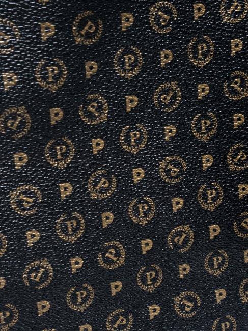 HERITAGE  Geanta cu bareta de umar negru de bronz - Genți femei