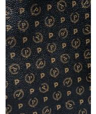 POLLINI HERITAGE  Geanta cu bareta de umar negru de bronz - Genți femei - 3