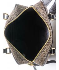 BRACCIALINI MONOGRAM Geanta ghiozdan din material jacquard clasic - Genți femei - 5