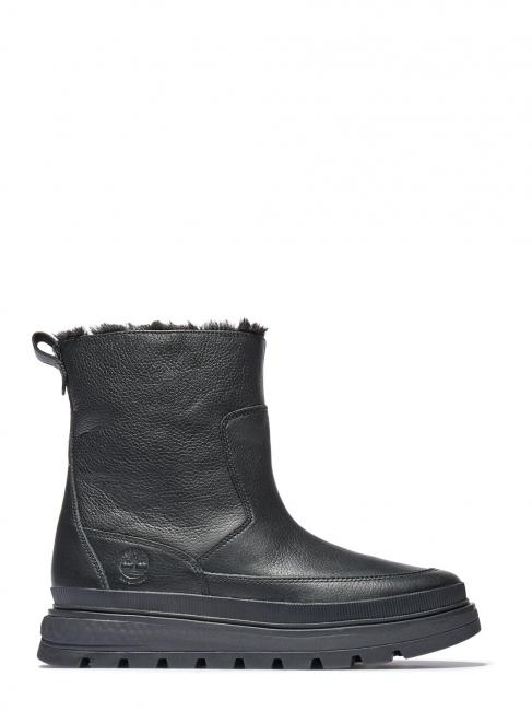RAY CITY Pull On Botine captusite Jetblack - Pantofi femei