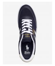 RALPH LAUREN CORT VLC Adidași alb / bleumarin / crem - Pantofi bărbați - 4