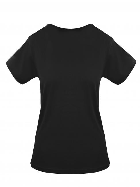 BICOLOR LOGO Tricou din bumbac negru - tricou