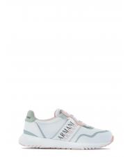 ARMANI EXCHANGE SNEAKERS Donna  op.alb + trandafir - Pantofi femei - 2