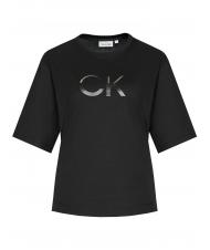 CALVIN KLEIN MESH LOGO Tricou relaxat Ck Black - tricou - 4