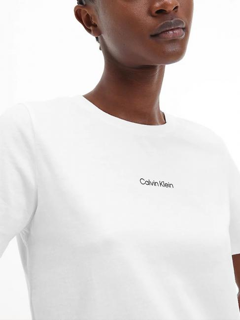 MICRO LOGO Tricou din bumbac, potrivire normală Alb strălucitor - tricou