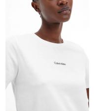 CALVIN KLEIN MICRO LOGO Tricou din bumbac, potrivire normală Alb strălucitor - tricou - 3