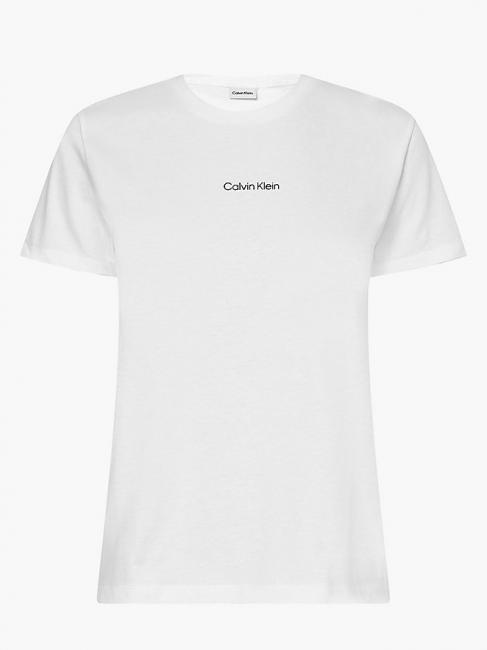 MICRO LOGO Tricou din bumbac, potrivire normală Alb strălucitor - tricou