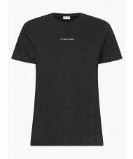 CALVIN KLEIN MICRO LOGO Tricou din bumbac, potrivire normală Ck Black - tricou - 5