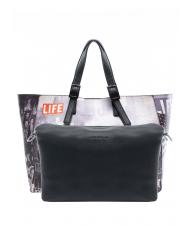 L'ATELIER DU SAC LIFE PETITE NICOLE Geanta de cumparaturi cu clutch - Genți femei