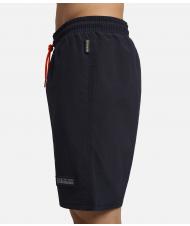 NAPAPIJRI V-MORGEX Costum de baie lung cu logo blu marine - Costume de baie - 3