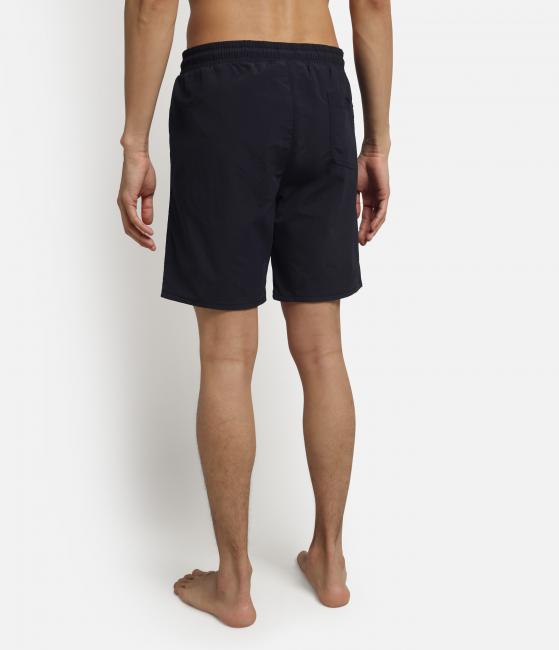 V-MORGEX Costum de baie lung cu logo blu marine - Costume de baie