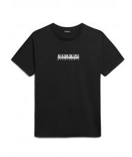 NAPAPIJRI S-BOX SS Tricou din bumbac cutie cu logo negru 041 - tricou - 4