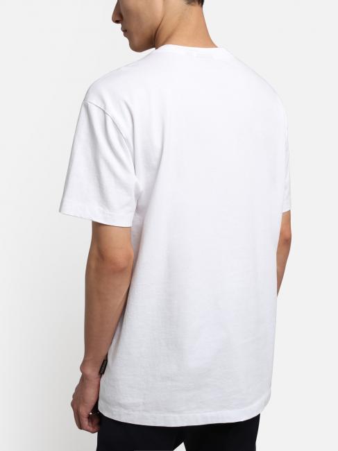 S-BOX SS Tricou din bumbac cutie cu logo alb strălucitor 002 - tricou