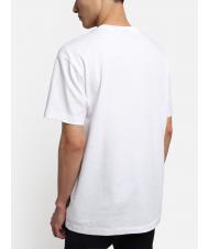 NAPAPIJRI S-BOX SS Tricou din bumbac cutie cu logo alb strălucitor 002 - tricou - 2