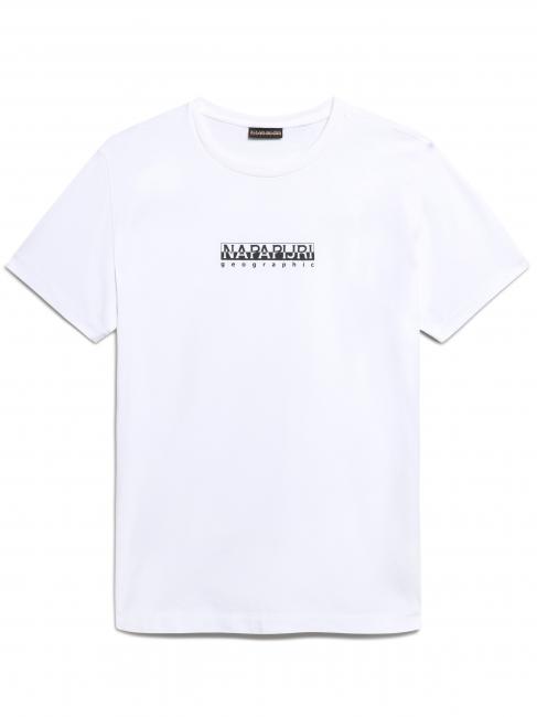 S-BOX SS Tricou din bumbac cutie cu logo alb strălucitor 002 - tricou